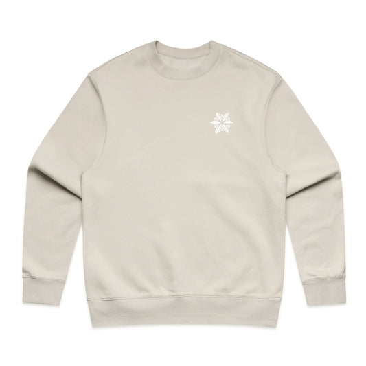 Winter Is Coming Crewneck (White Embroidery)